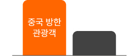중국 방한 외래 관광객 구성비
